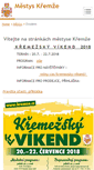 Mobile Screenshot of kremze.cz
